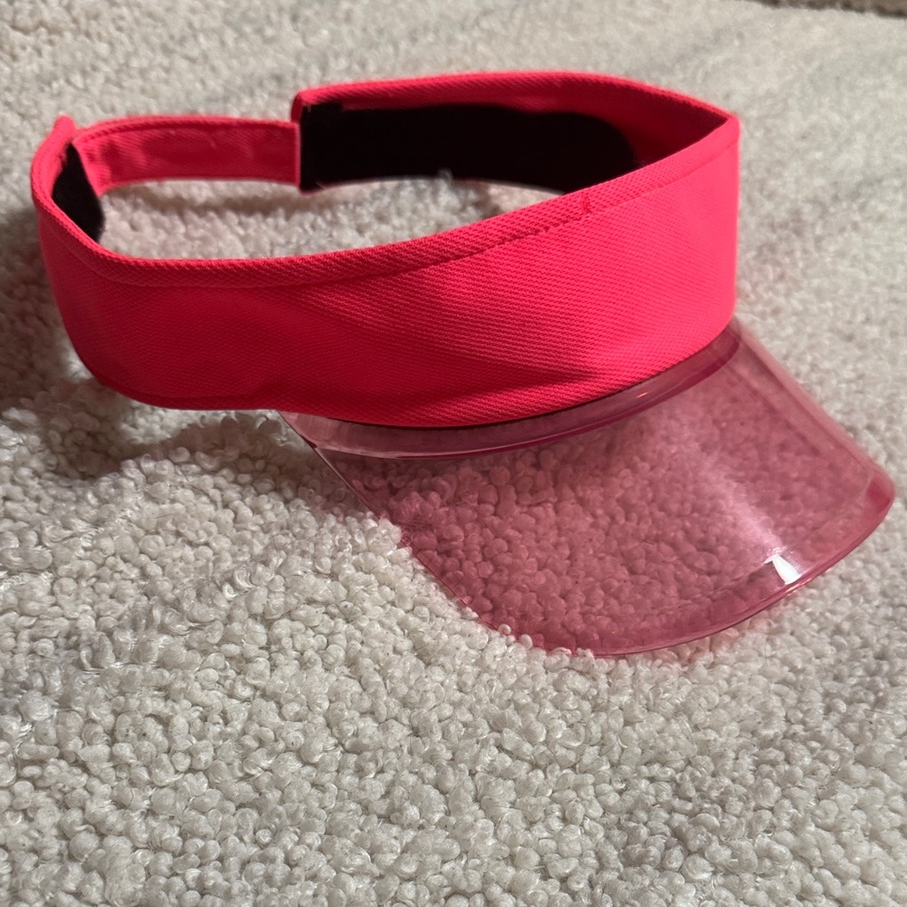 Amazon Hot Pink Visor Hat